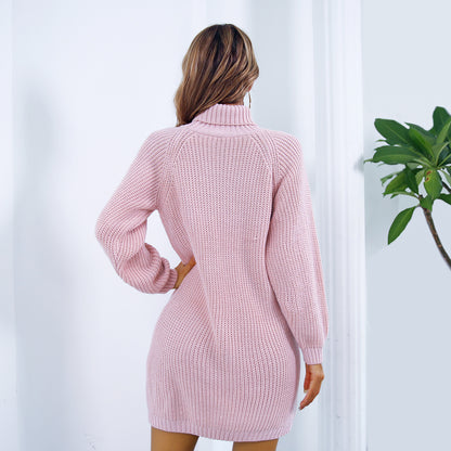 Women's Sweater Dress - European and American Style