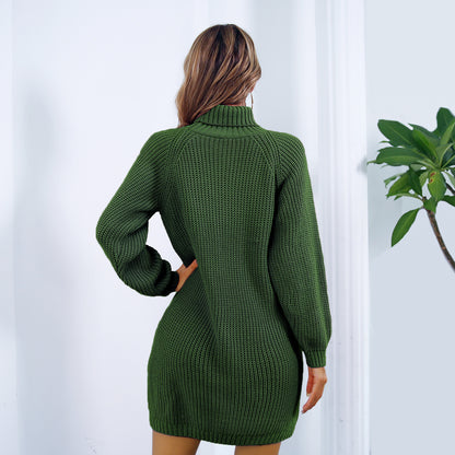 Women's Sweater Dress - European and American Style