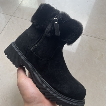 Bottes en peluche d'hiver pour femmes