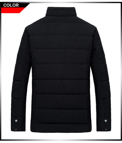 Manteau polaire épaisse d'hiver chaude pour hommes