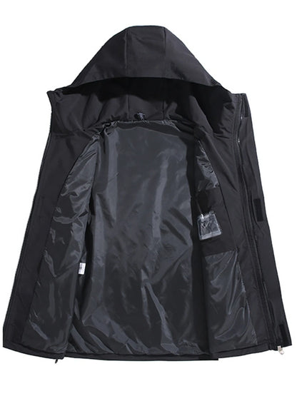 Veste coupe-vent imperméable homme grande taille 10XL 12XL