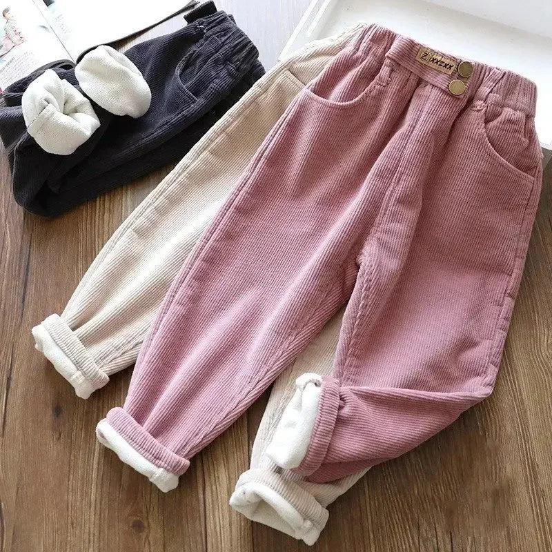 Pantalon en velours côtelé pour enfants