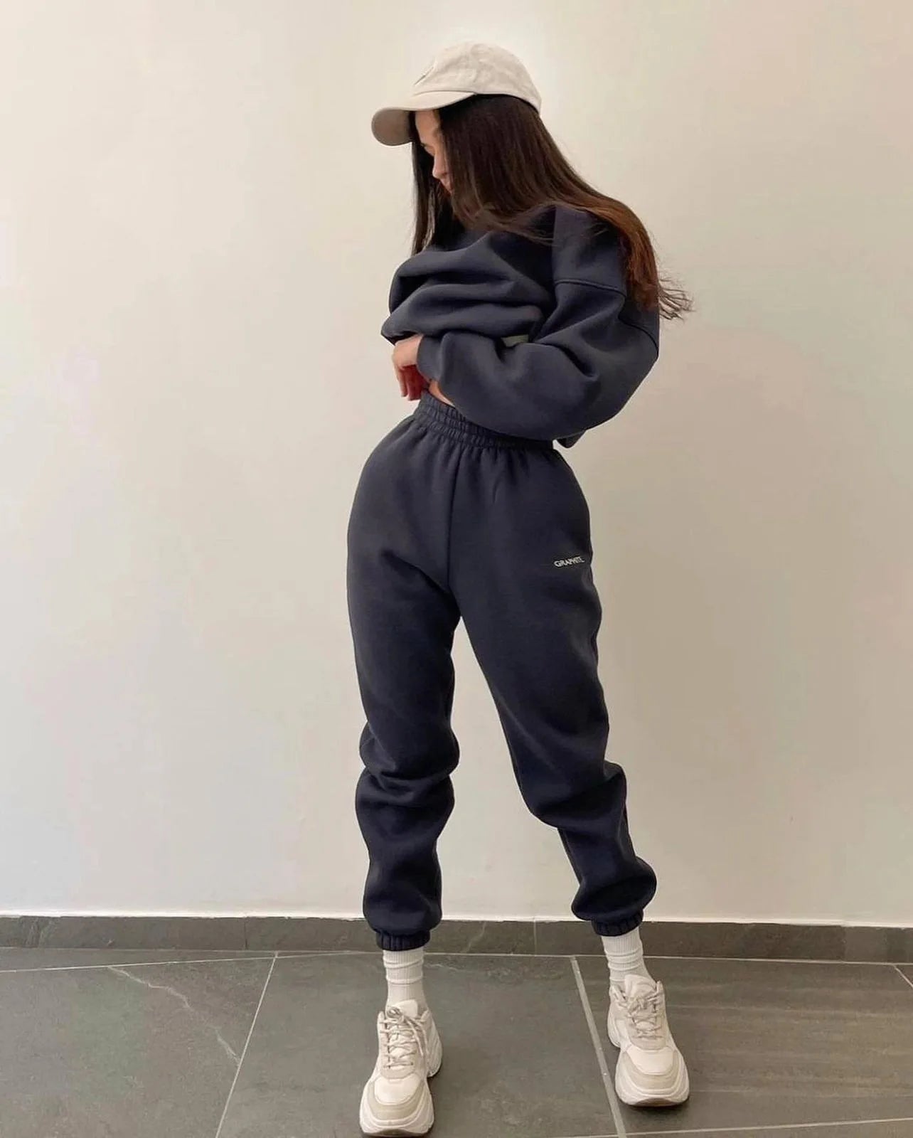 Ensemble sweat à capuche et pantalon pour femme