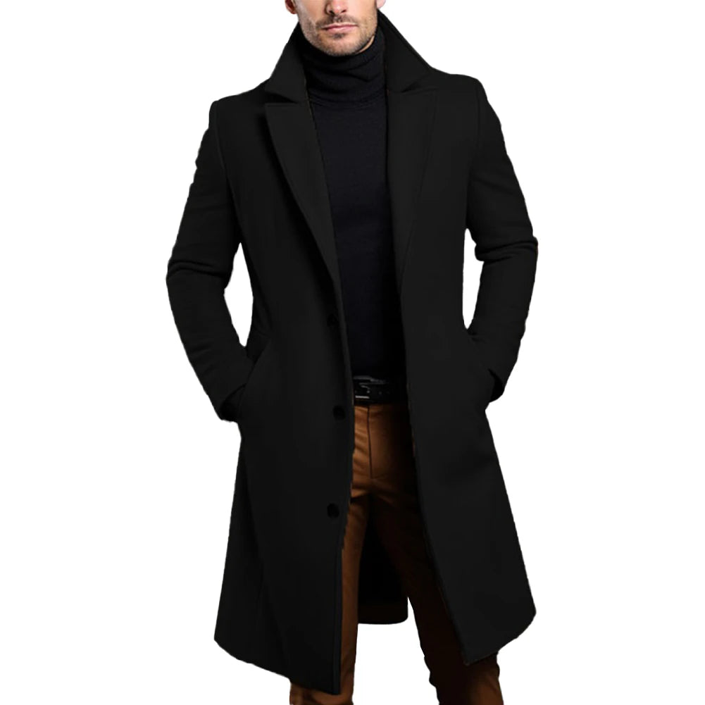 Manteau luxueux pour hommes en automne/hiver