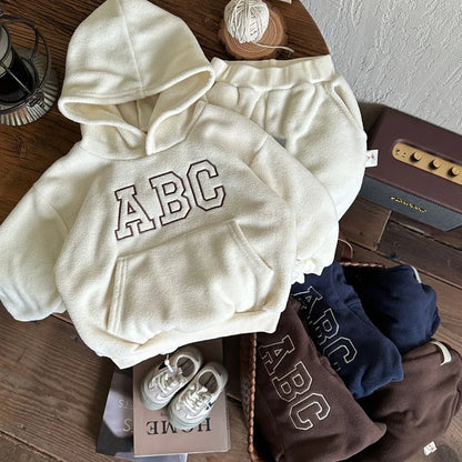 Ensemble sweat à capuche et pantalon enfant de 1 à 7 ans