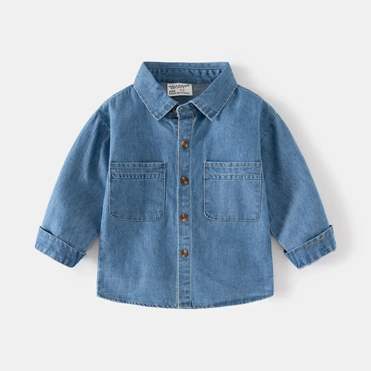 Chemise en jean enfant garçon de 2 à 6 ans