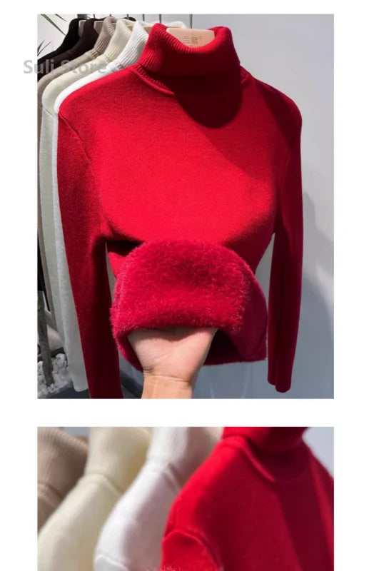 Women's Winter Thermal Turtleneck Sweater