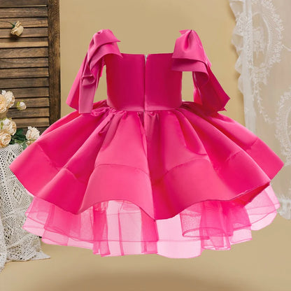 Robe de princesse classique pour la fête des petites filles de 4 à 7 ans