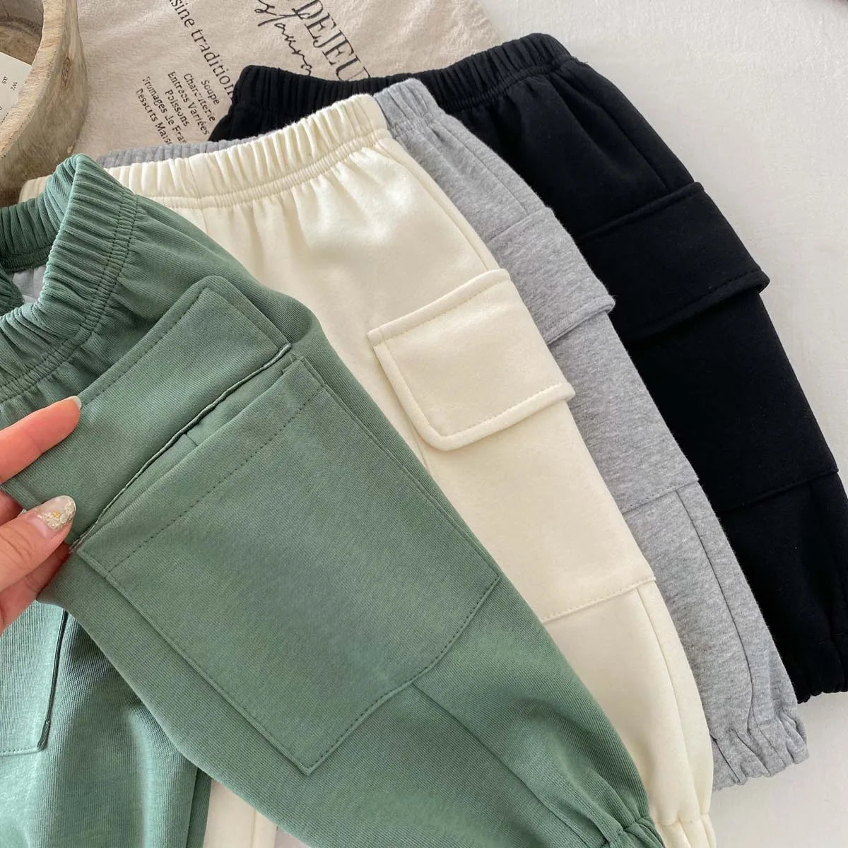 Pantalons longs pour bébés de 9 mois à 3 ans printemps et automne