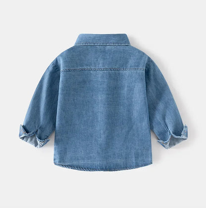 Chemise en jean enfant garçon de 2 à 6 ans