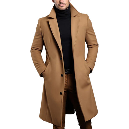 Manteau luxueux pour hommes en automne/hiver