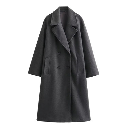 Manteau long ample pour femme