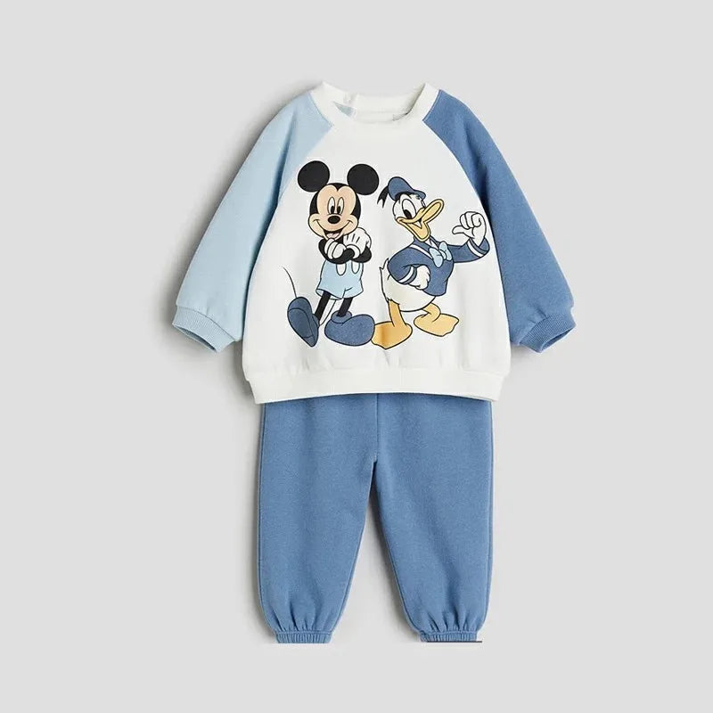 Ensemble de vêtements de dessins animés pour enfants et filles