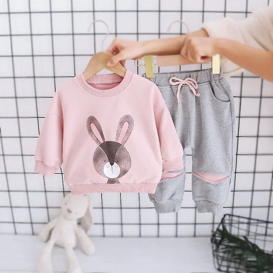 Ensemble pantalon et pull pour enfant bébé fille