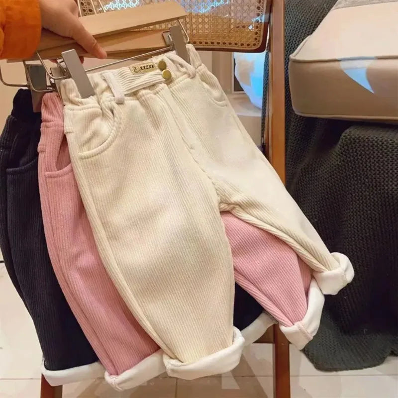 Pantalon en velours côtelé pour enfants