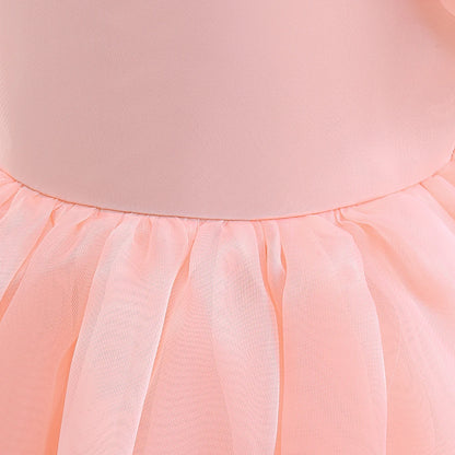 Robe de princesse en tulle pour fille de 2 à 8 ans pour fête et mariage