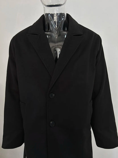 Manteau en laine pour homme