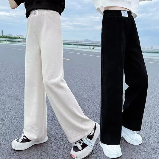 Pantalons larges pour filles