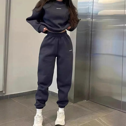 Ensemble sweat à capuche et pantalon pour femme