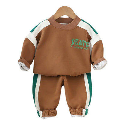 1-5 Years Old Kids Boys Cotton Clothing Sets Spring and Autumn