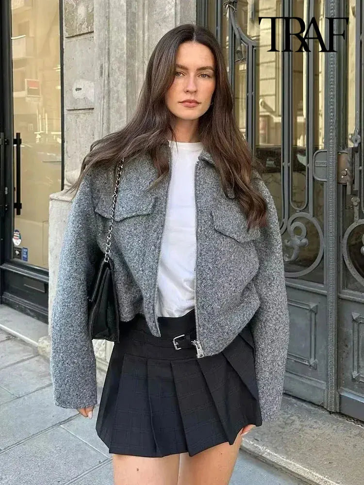 Veste courte pour femme