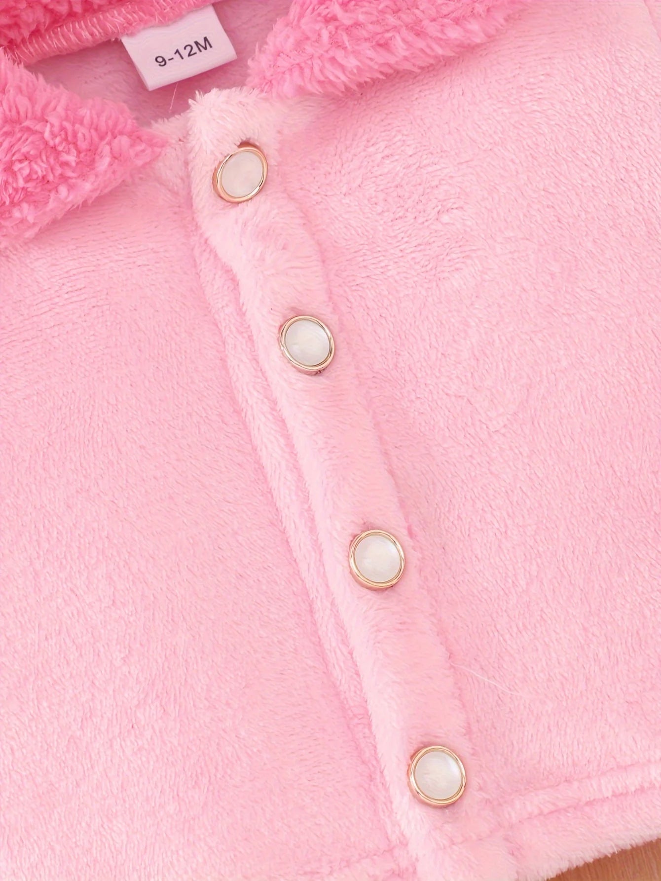 Ensemble 2 pièces fourrure Manteau + jupe pour fille de 1 à 3 ans