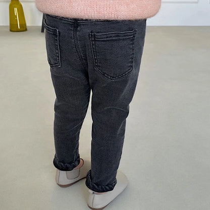 Jeans amples pour enfants garçons et filles de 1 à 7 ans