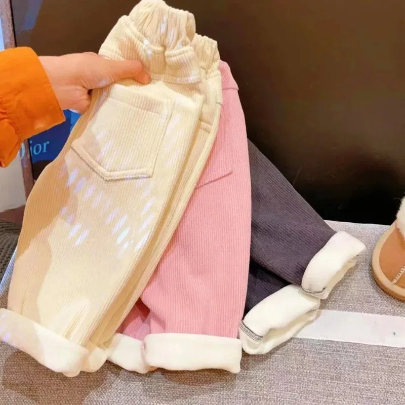 Pantalon en velours côtelé pour enfants