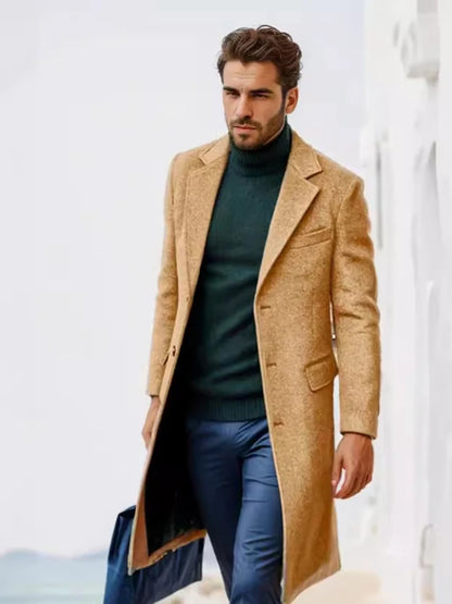 Manteau long pour hommes