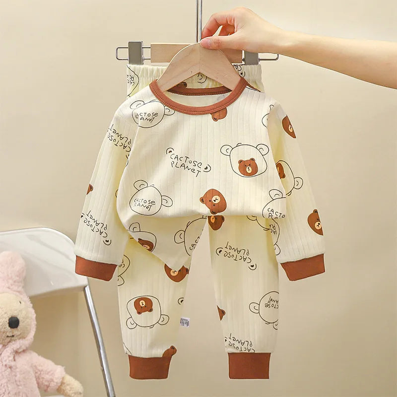 Pyjamas en coton pour enfant de 1 à 10 ans