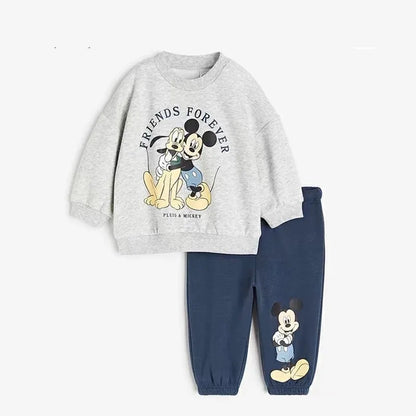 Ensemble de vêtements de dessins animés pour enfants et filles