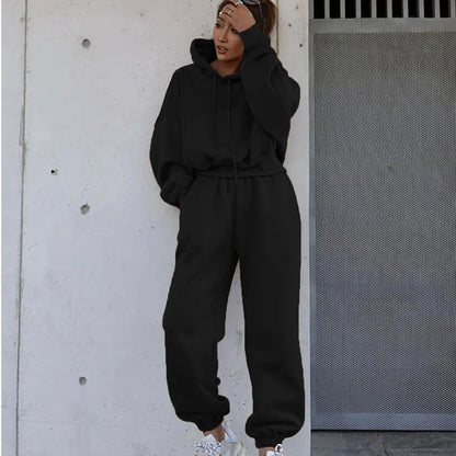 Ensemble pour femme : sweat à capuche et pantalon