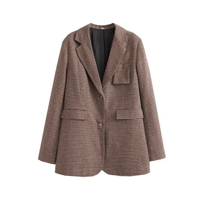 Ensemble veste et jupe plissée pour femme