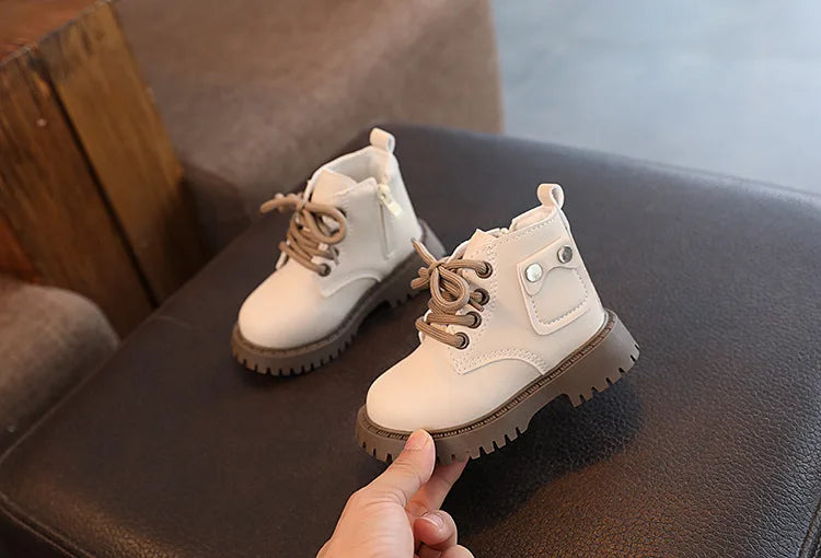 Bottes de neige antidérapantes pour enfants filles