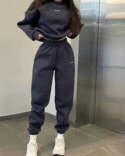 Ensemble sweat à capuche et pantalon pour femme