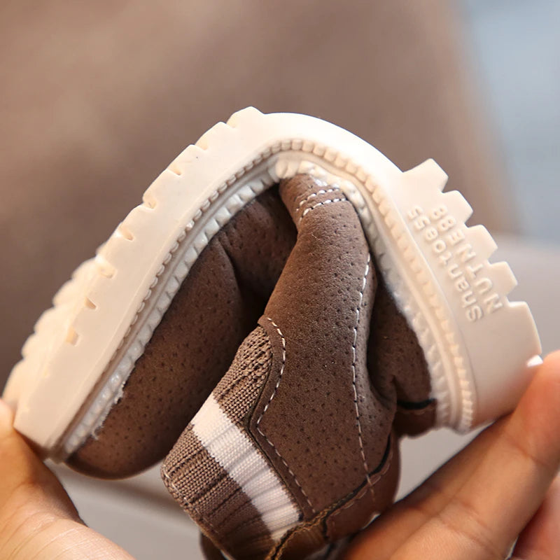 Chaussures pour enfants garçons en automne et en hiver